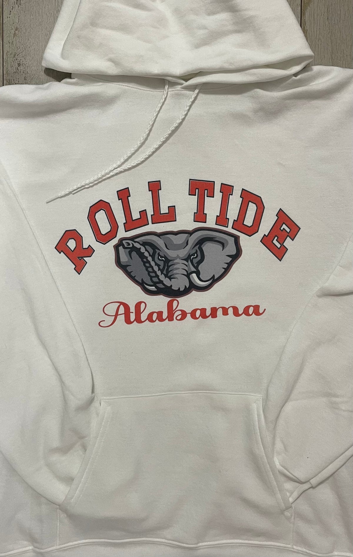 Roll Tide Elephant Front Pouch Hooded Sweatshirt