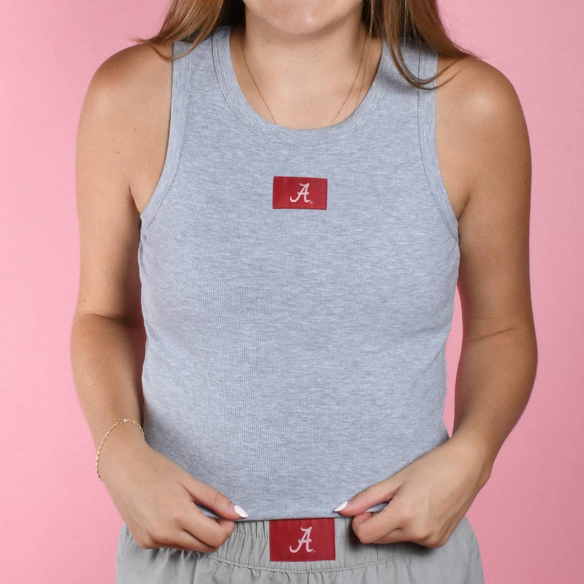 Alabama Tank Top- GREY