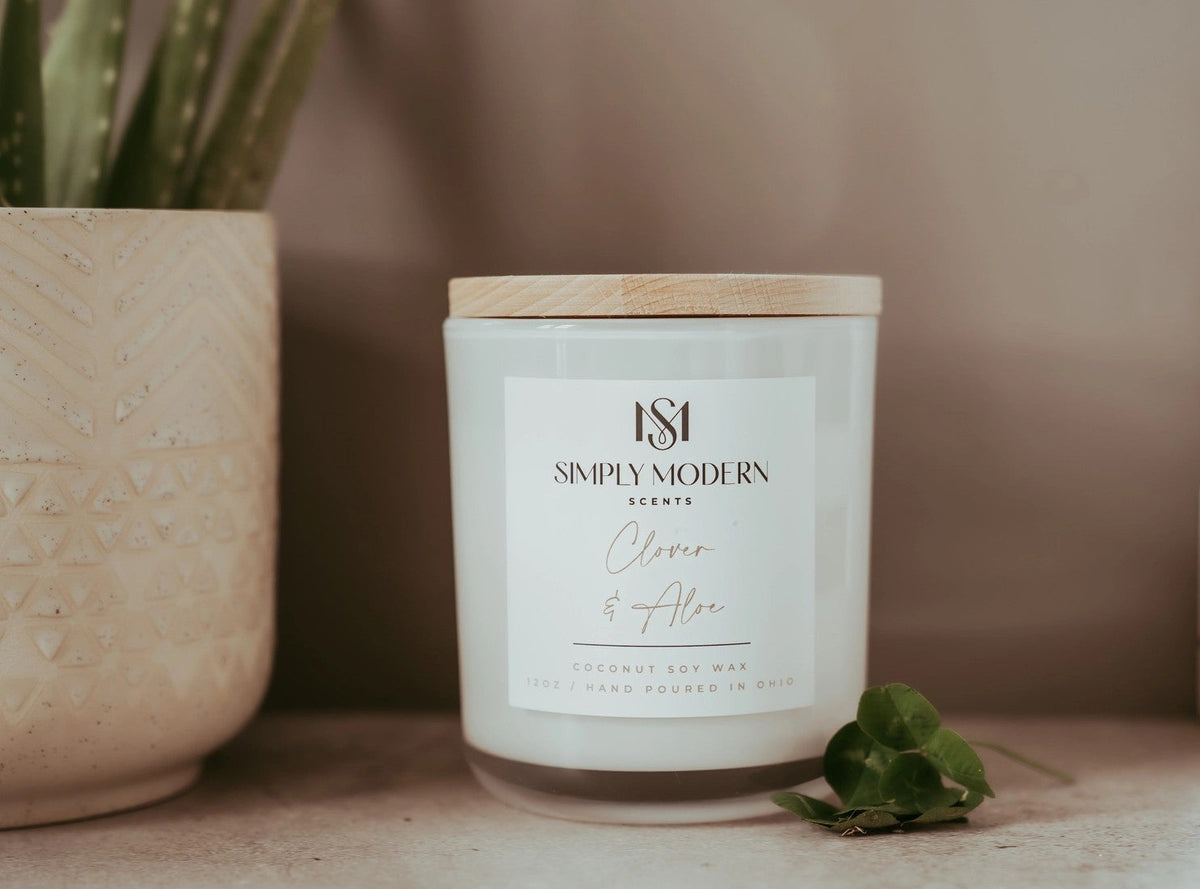 Clover & Aloe Candle