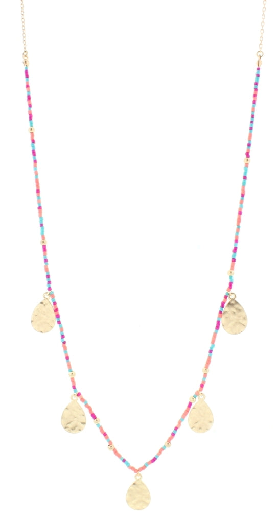 32" Colored Delicate Necklace