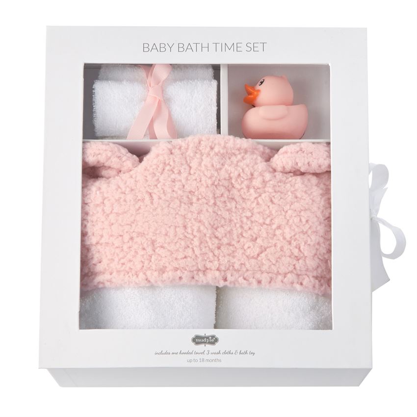 Set de regalo para la hora del baño del bebé 