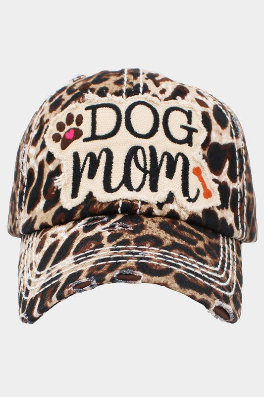Gorra de béisbol Vintage DOG mom