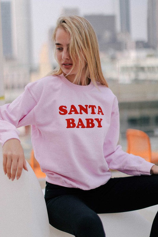 Santa Baby Graphic Sweatshirt