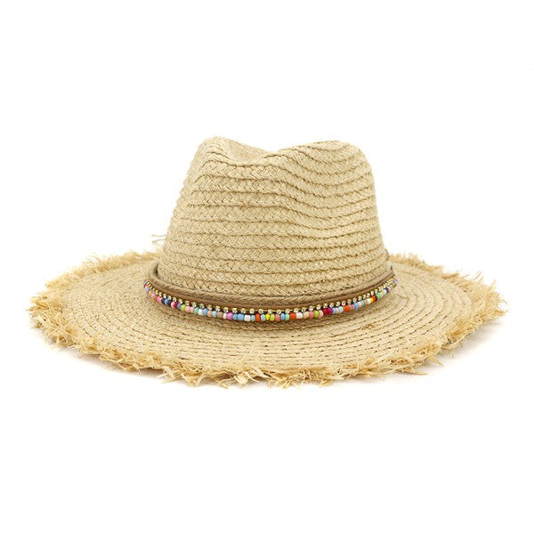 New Raffia Handmade Crochet Straw Hat