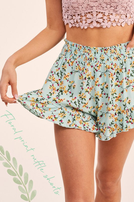 Pantalones cortos florales Jules