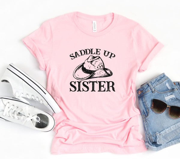 Saddle Up Sister Graphic Tee