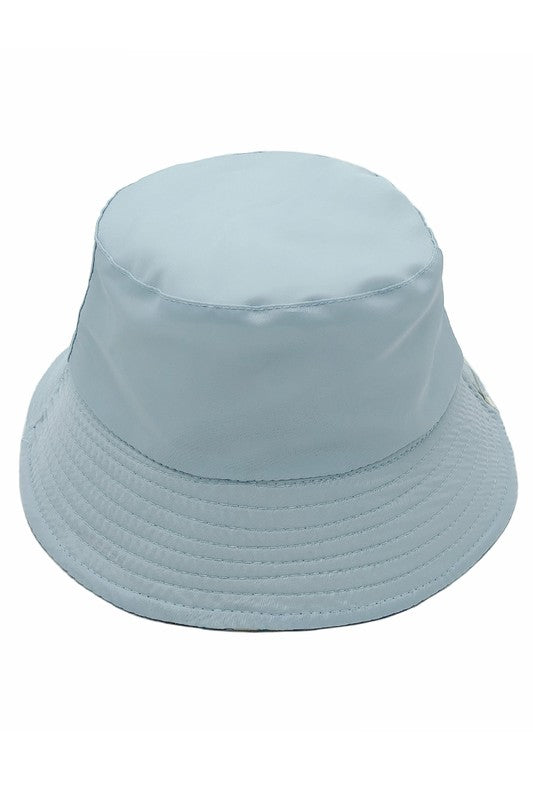 Reversible Waterproof Floral Print Bucket Hat