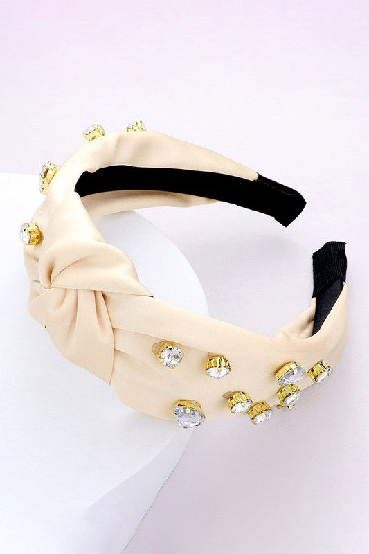 Teardrop Stone Knot Headband - Debs on 5th