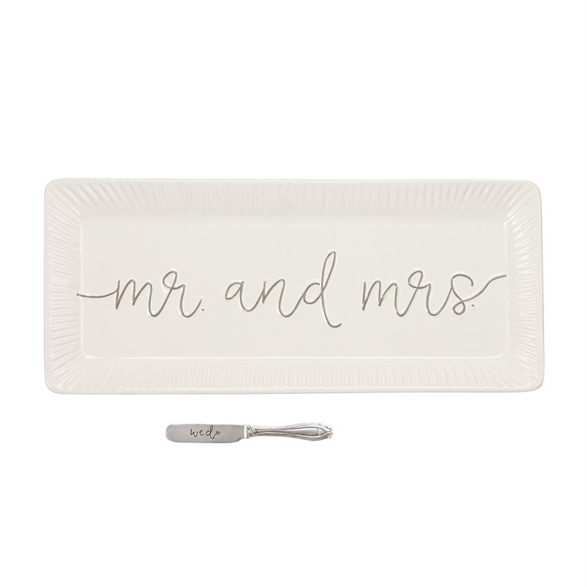 Mr & Mrs Hostess Tray Set