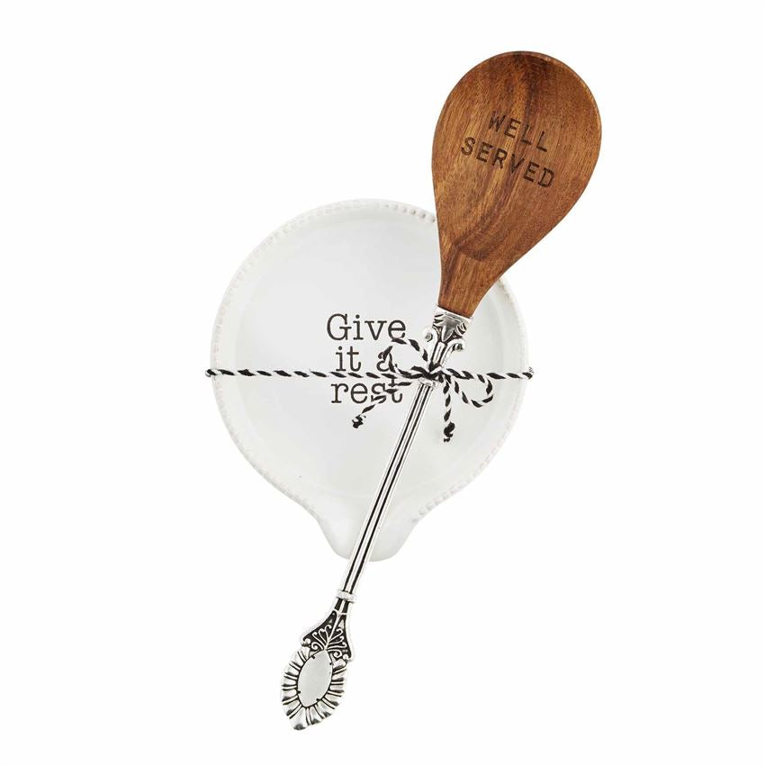 Circa Spoon Rest and Spoon Set
