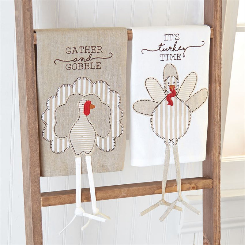 Striped Dangle Leg Turkey Towel - Debs on 5th