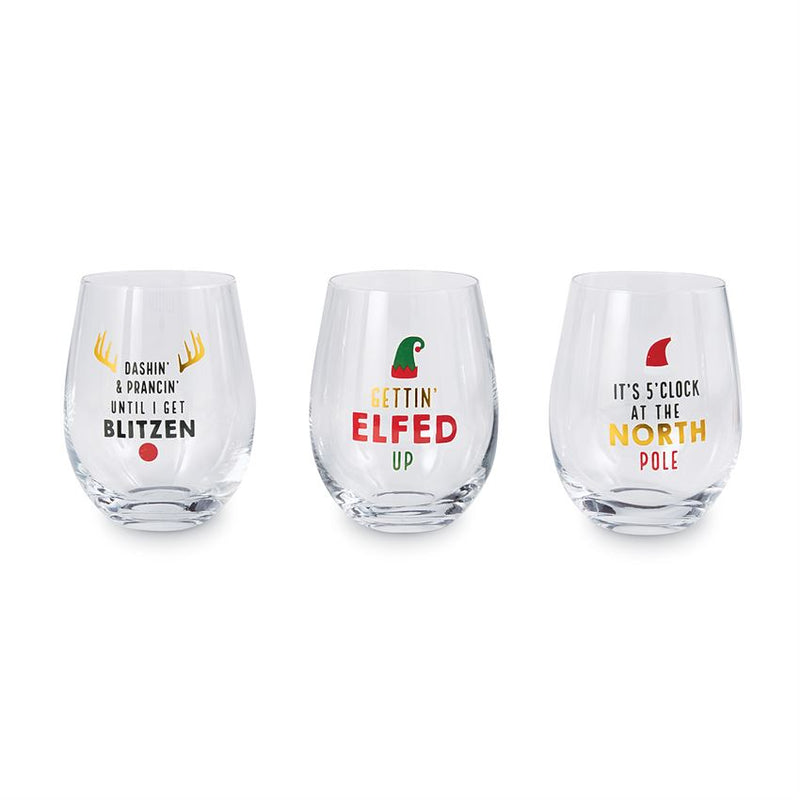 Christmas Glasses - Debs on 5th