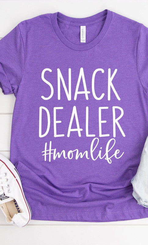 Mom Life Snack Dealer Graphic Tee