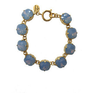 Victoria Lynn 12mm Square Goldtone Bracelets - Debs Boutique  LLC
