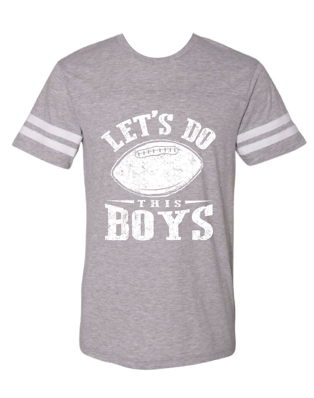Let's Do This Boys Steel Grey Athletic T-Shirt
