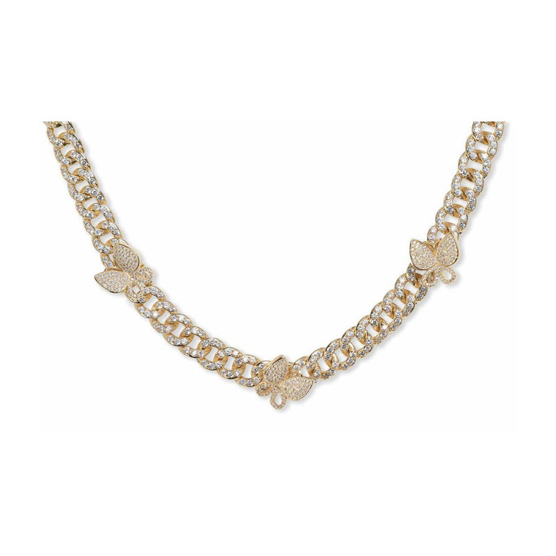 Mariah Butterfly Necklace - Debs on 5th