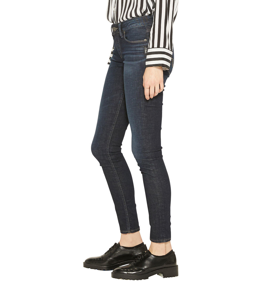 Elyse Skinny Mid Rise Jeans