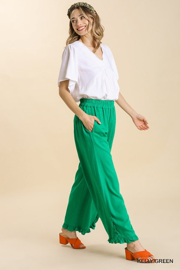 Victoria High Waisted Dress Pants - Kelly Green | High waisted dress pants,  Fashion, Womens fashion dressy