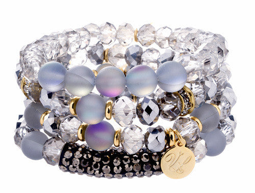 Victoria Lynn Stack Bracelets- Set of 4 - Debs Boutique  LLC