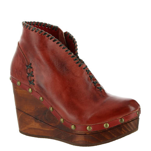 Marina Leather Wedge Shoe
