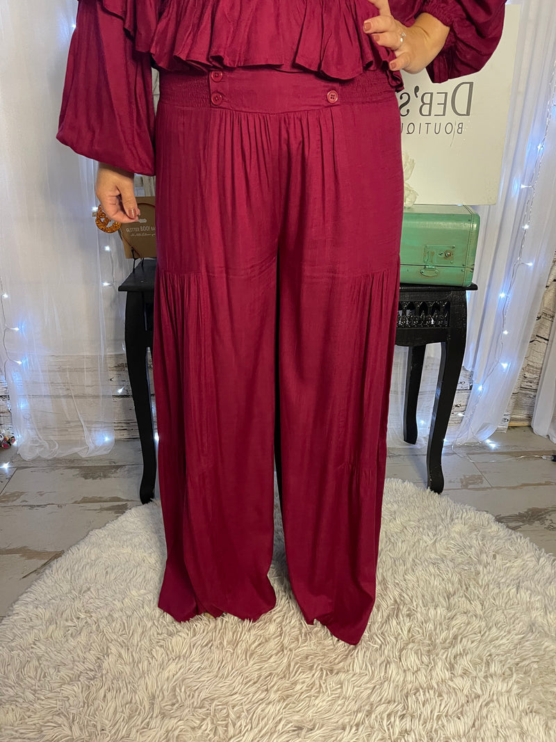 Lee Wide Leg Pants - Debs on 5th