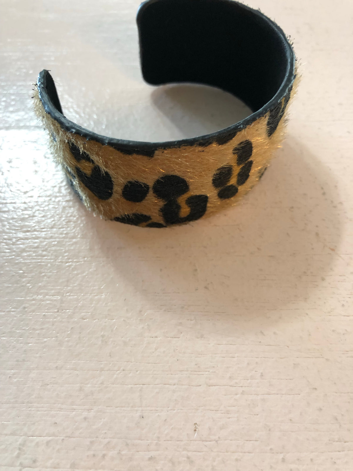 Animal Print Cuff Bracelet