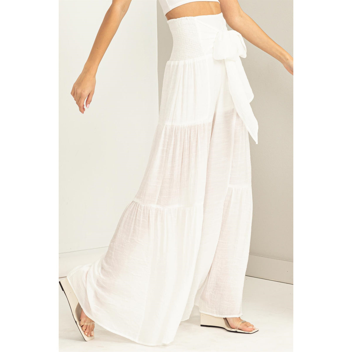 Summer Vibes Tiered Pants