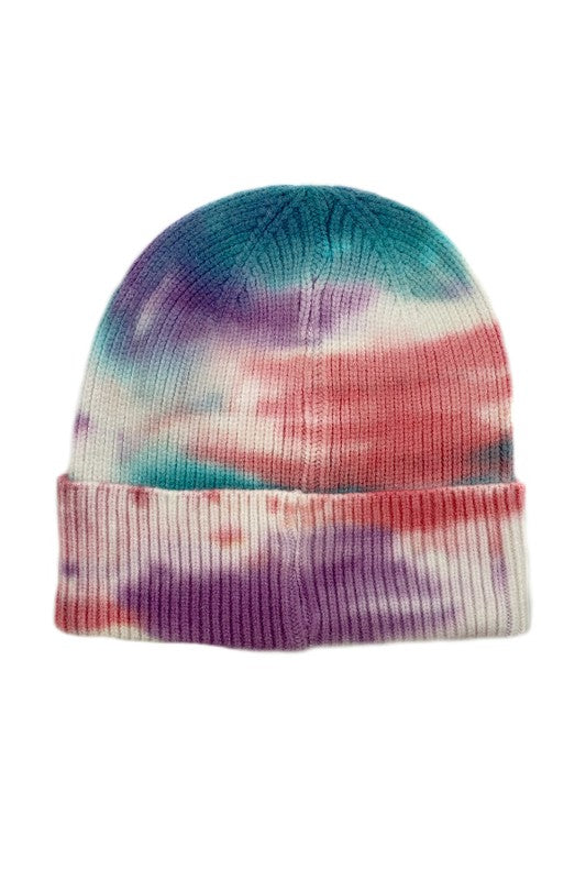 Tie-Dye Knit Beanie